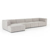 Langham Channeled 4 - Pc Sectional - Laf Ch