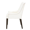 Essex Arm Chair in Alabaster Top Grain Leather