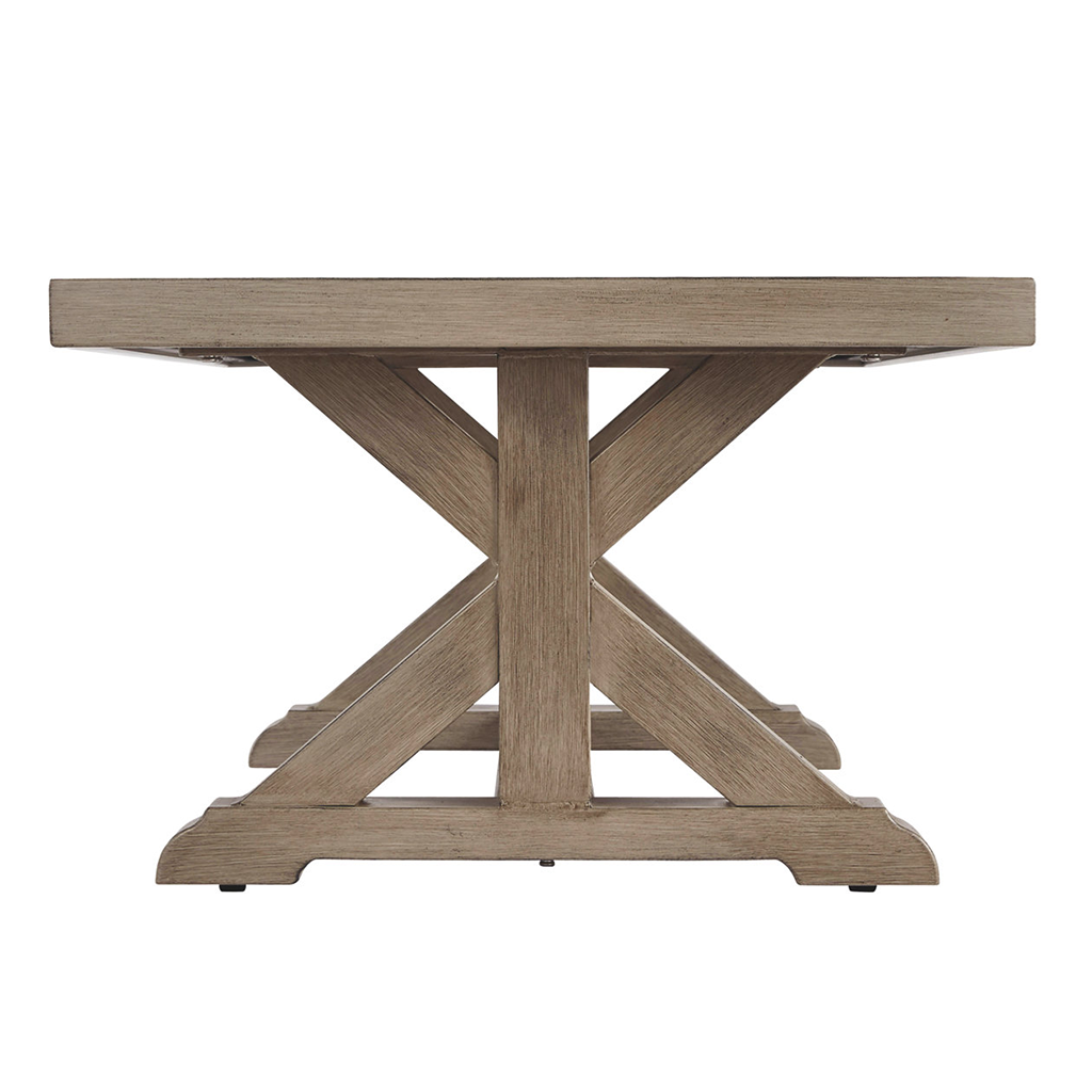 Fire Island Mist 48&quot; Outdoor Coffee Table