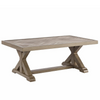 Fire Island Mist 48&quot; Outdoor Coffee Table