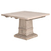 Hudson 44&quot; Square Extension Dining Table in Natural Gray
