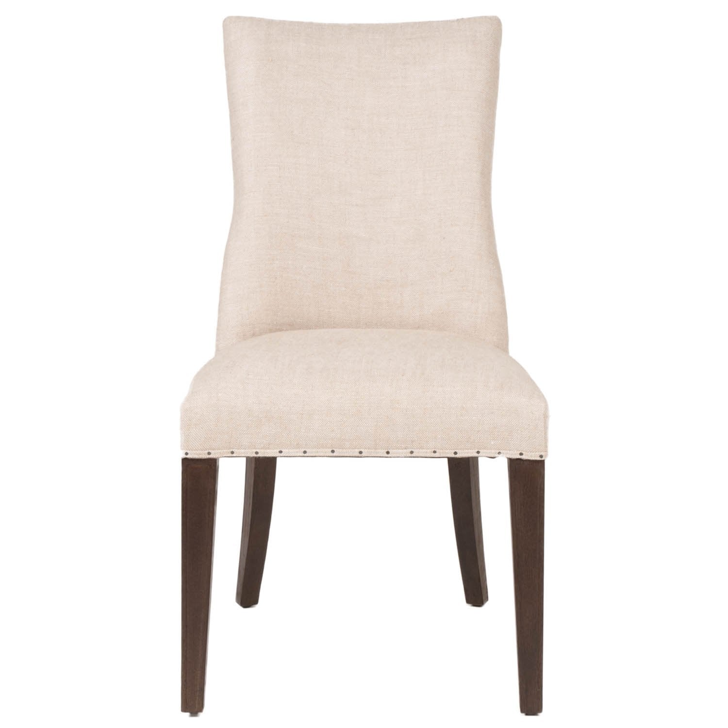 Lourdes Dining Chair (Set of 2) in Bisque French Linen