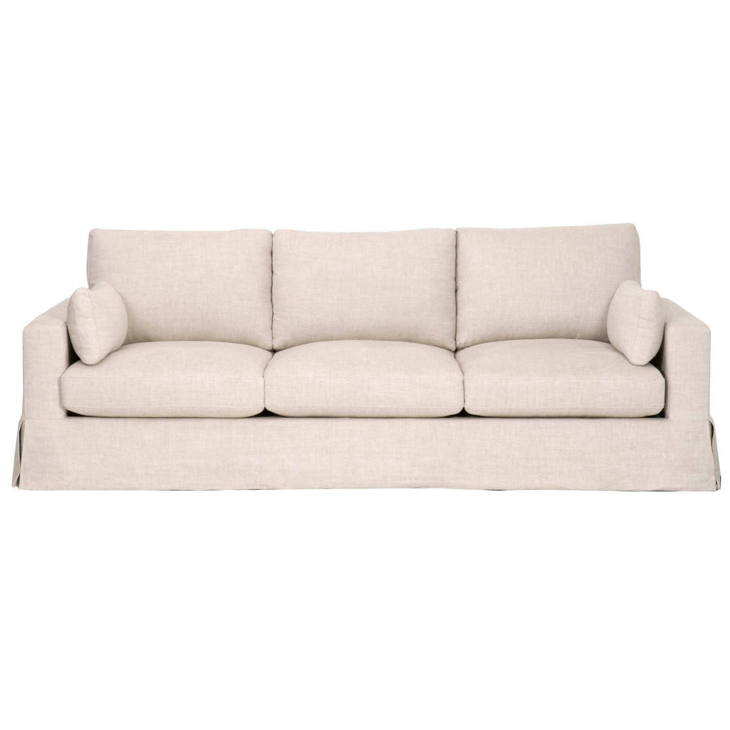 Maxwell 99" Sofa in Bisque French Linen