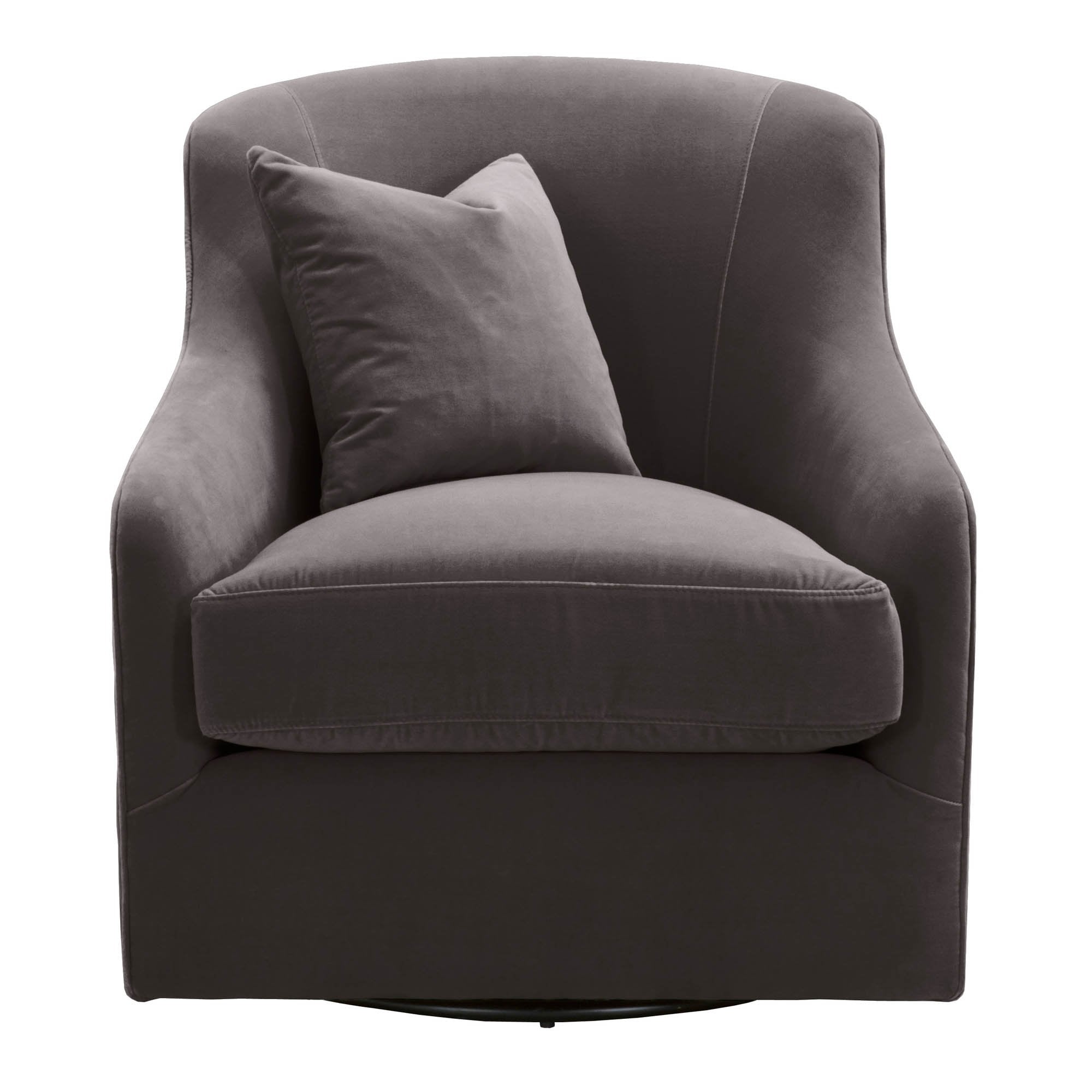 Mona Swivel Club Chair in 10.9% Polyester