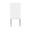Morgan Dining Chair (Set of 2) in White Faux Hyde