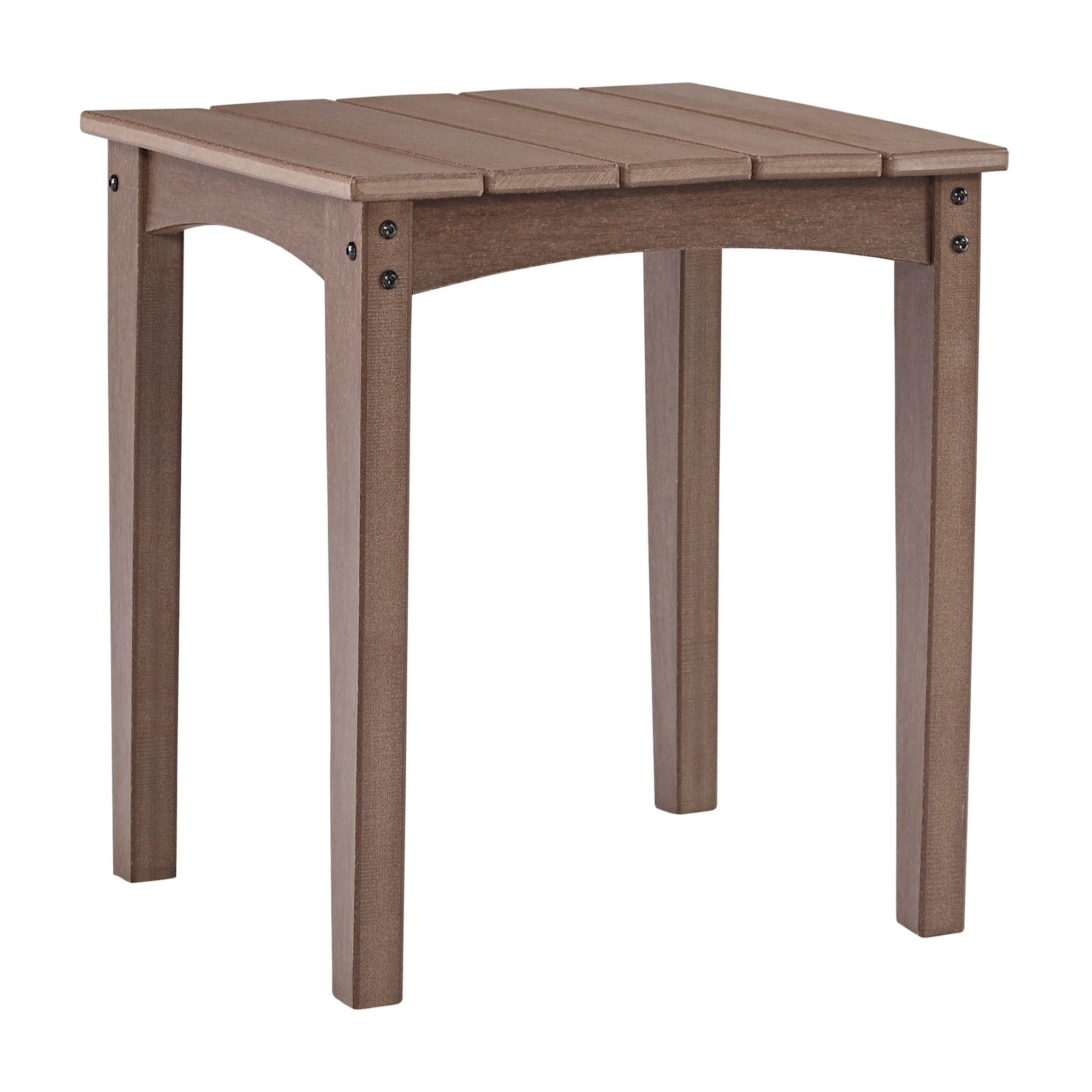 Poly Redwood Outdoor 22" End Table