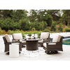Sea Cliff 5-Piece Outdoor Firepit Chat Set