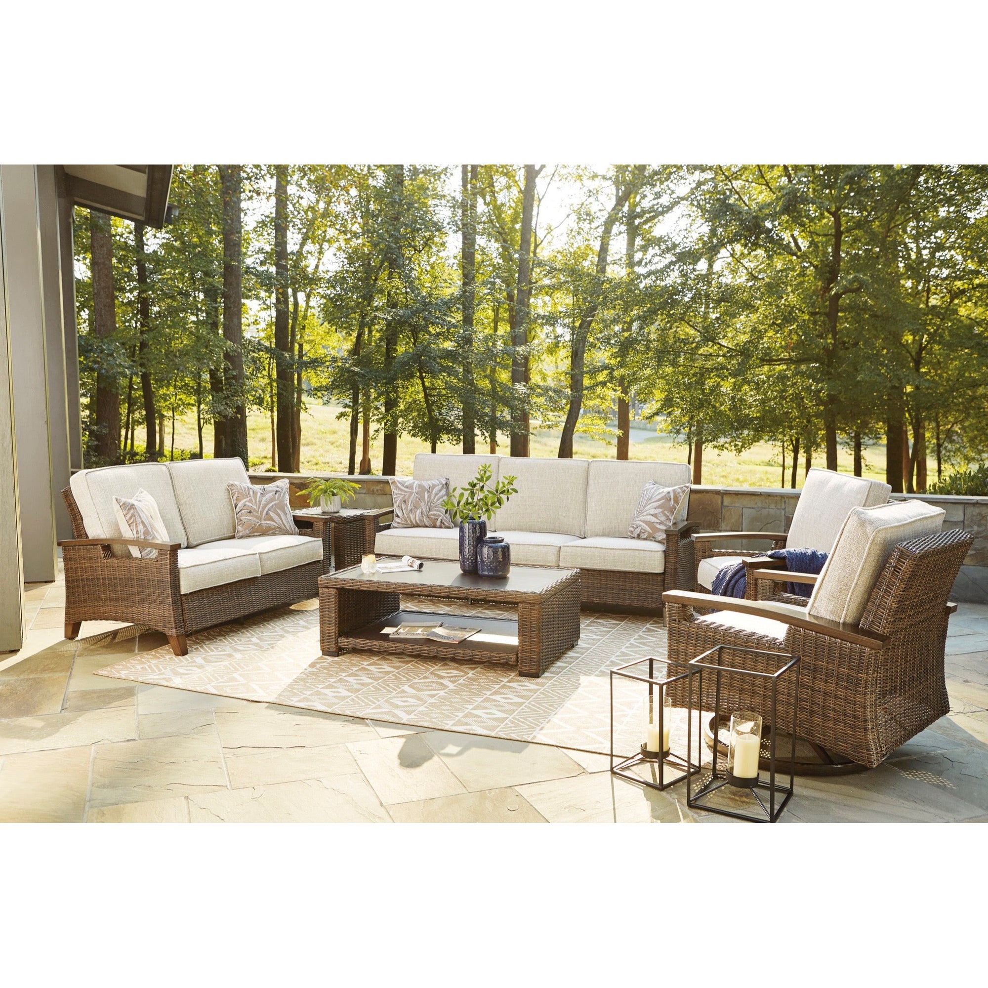 Sea Cliff Outdoor 59&quot; Loveseat