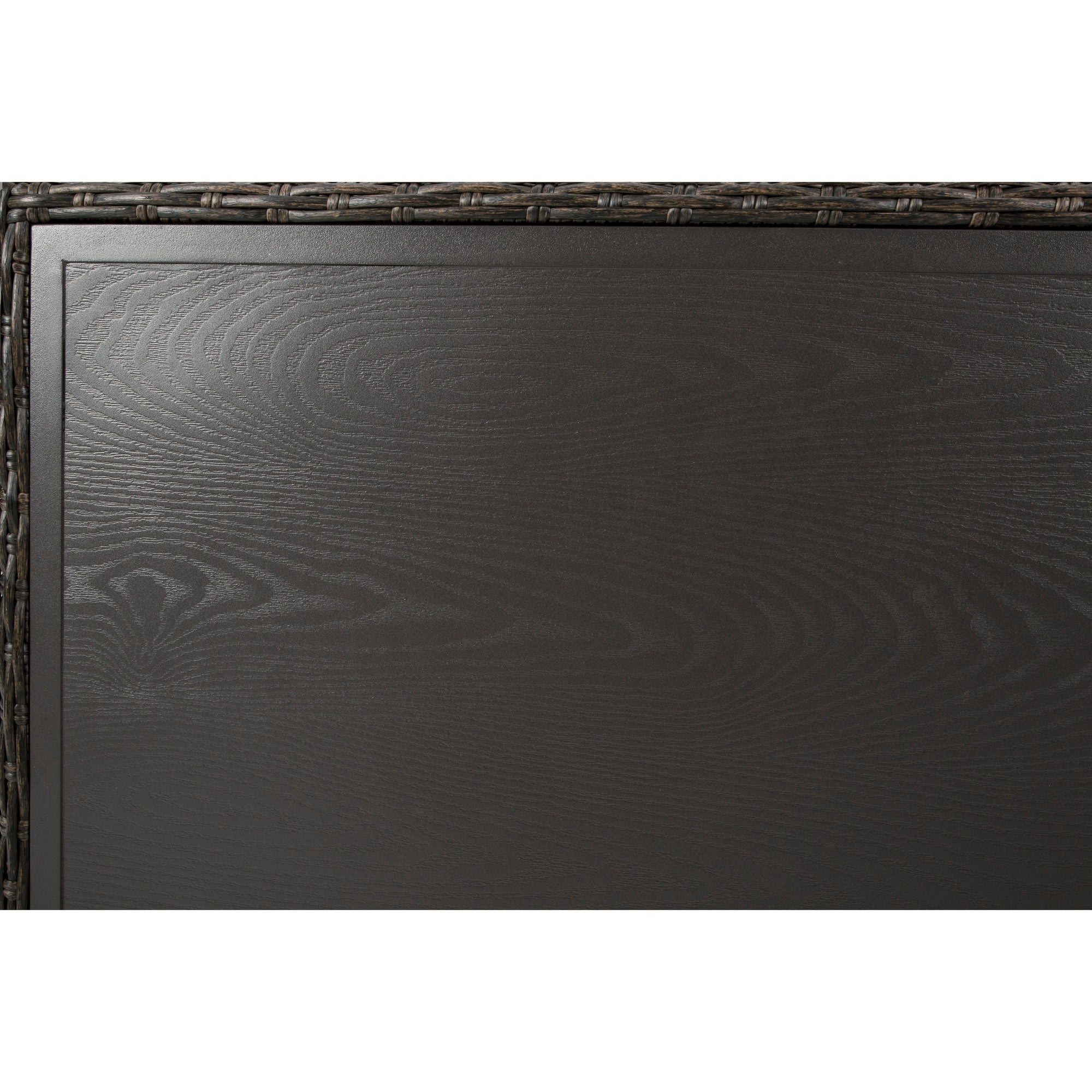 Outdoor 49&quot; Woven Coffee Table in Sag Harbor / Sea Cliff