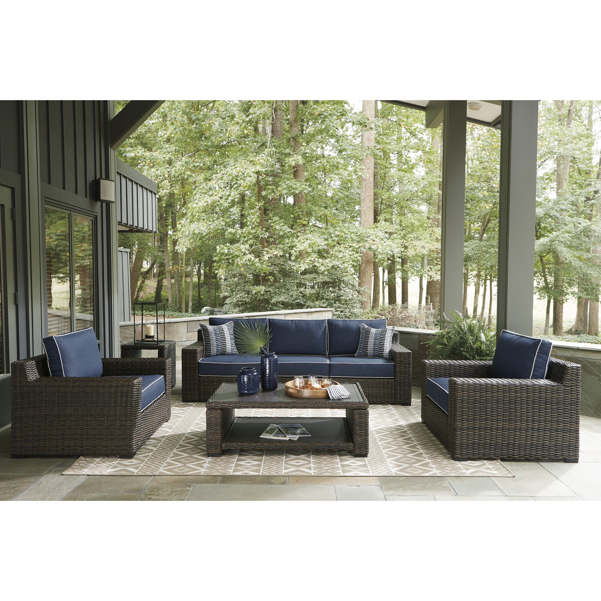 Sag Harbor Outdoor 98&quot; Sofa