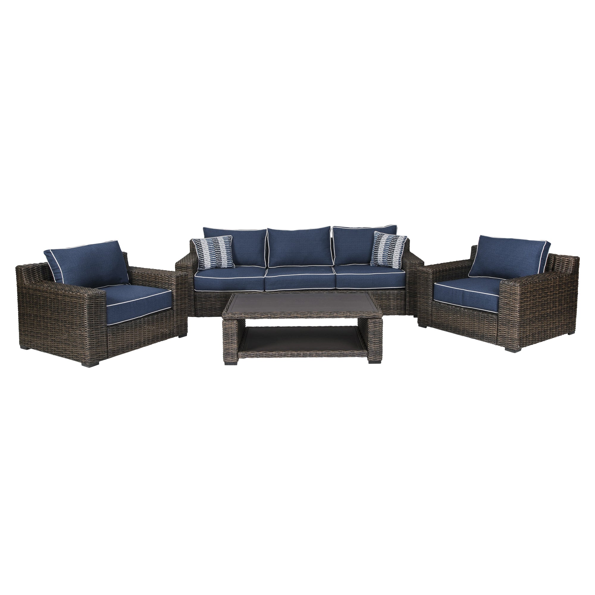 Sag Harbor Outdoor 98&quot; Sofa