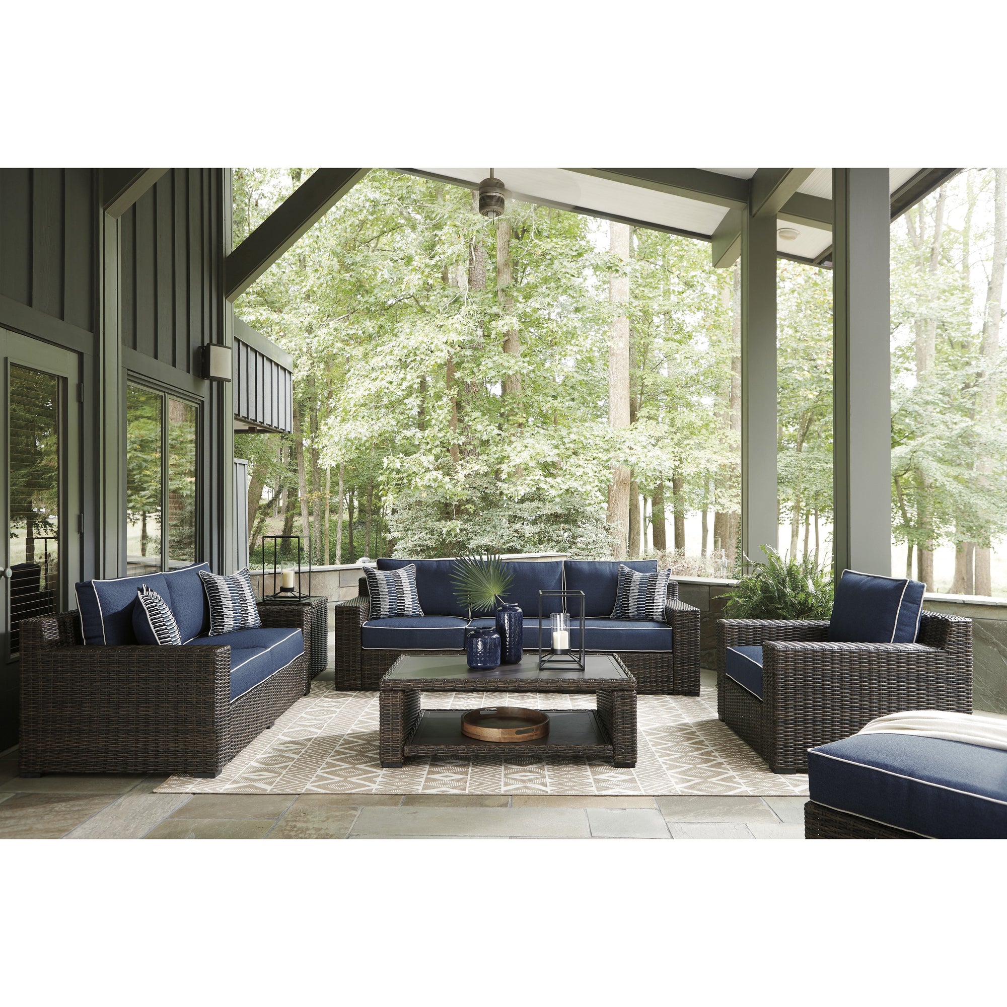 Sag Harbor Outdoor 98&quot; Sofa
