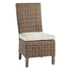 Fire Island Outdoor Side Chair with Cushion