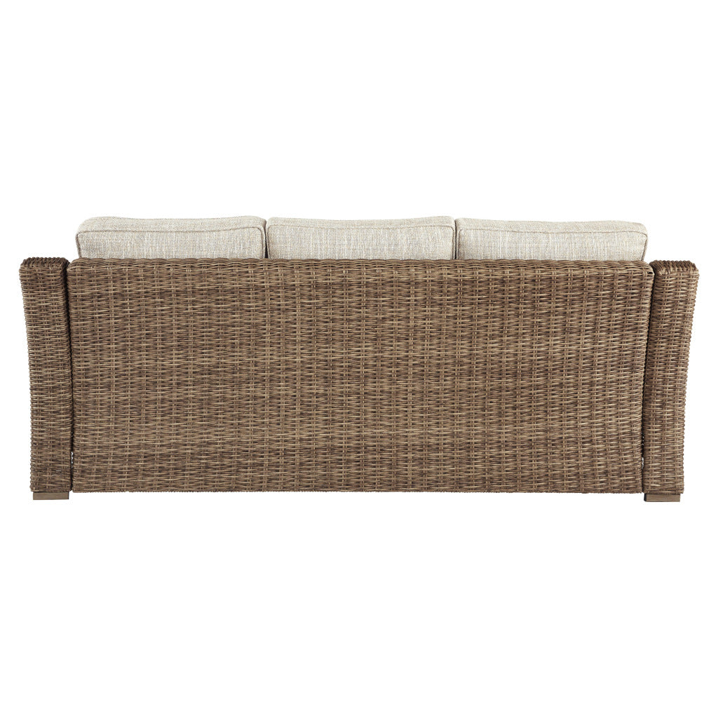 Fire Island Mist Outdoor 83&quot; Sofa