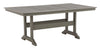 Poly Grey  6pc Outdoor Dining Set with Bench