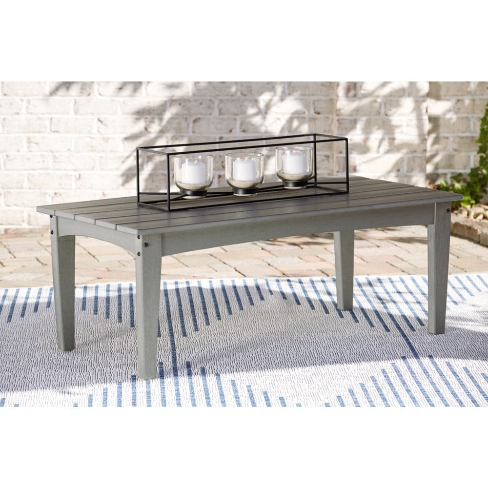 Poly Grey Outdoor 48" Coffee Table