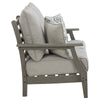 Poly Grey Outdoor 54&quot; Loveseat