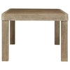 Taupe Wood Outdoor Slatted Coffee Table