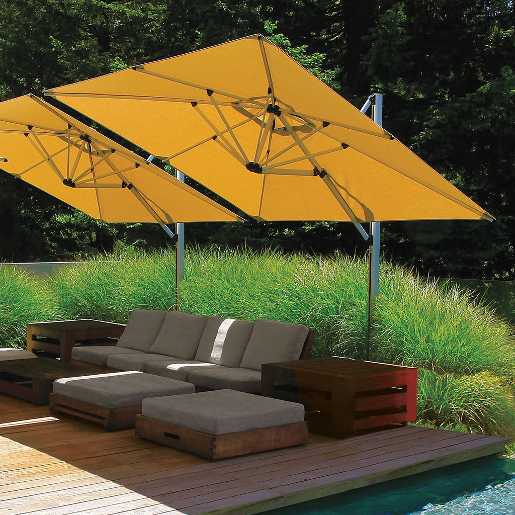 commercial grade offset patio umbrellas PURPLE LEAF 10ft Durable Outdoor Umbrella, UV Umbrella, Grey, Garden Sun Umbrella The Classic Round Affordable Patio Umbrella is a top seller and sells a lot every year Shop Large Outdoor Umbrellas -