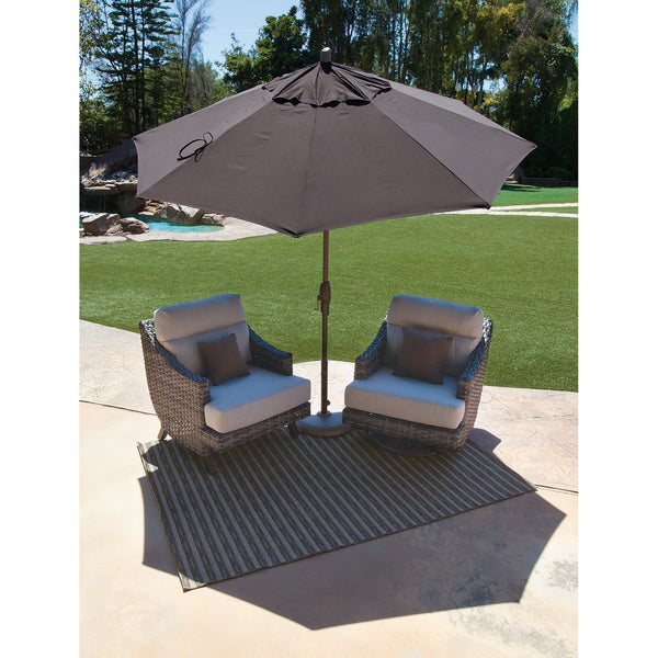 ace hardware patio table umbrella Treasure Garden ® 11 ft Octagonal Outdoor Patio Umbrella (High-Perform