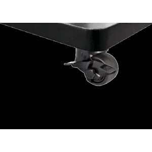 Outdoor Patio Umbrella Base with Casters 120 lb. Steel