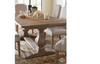 Amalfi Extendable Trestle Dining Table in Sun-Bleached Cypress