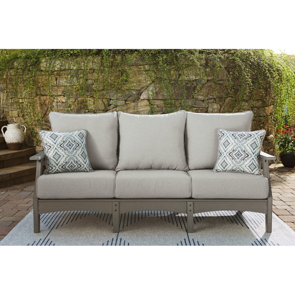 Poly Grey  78" Outdoor Sofa