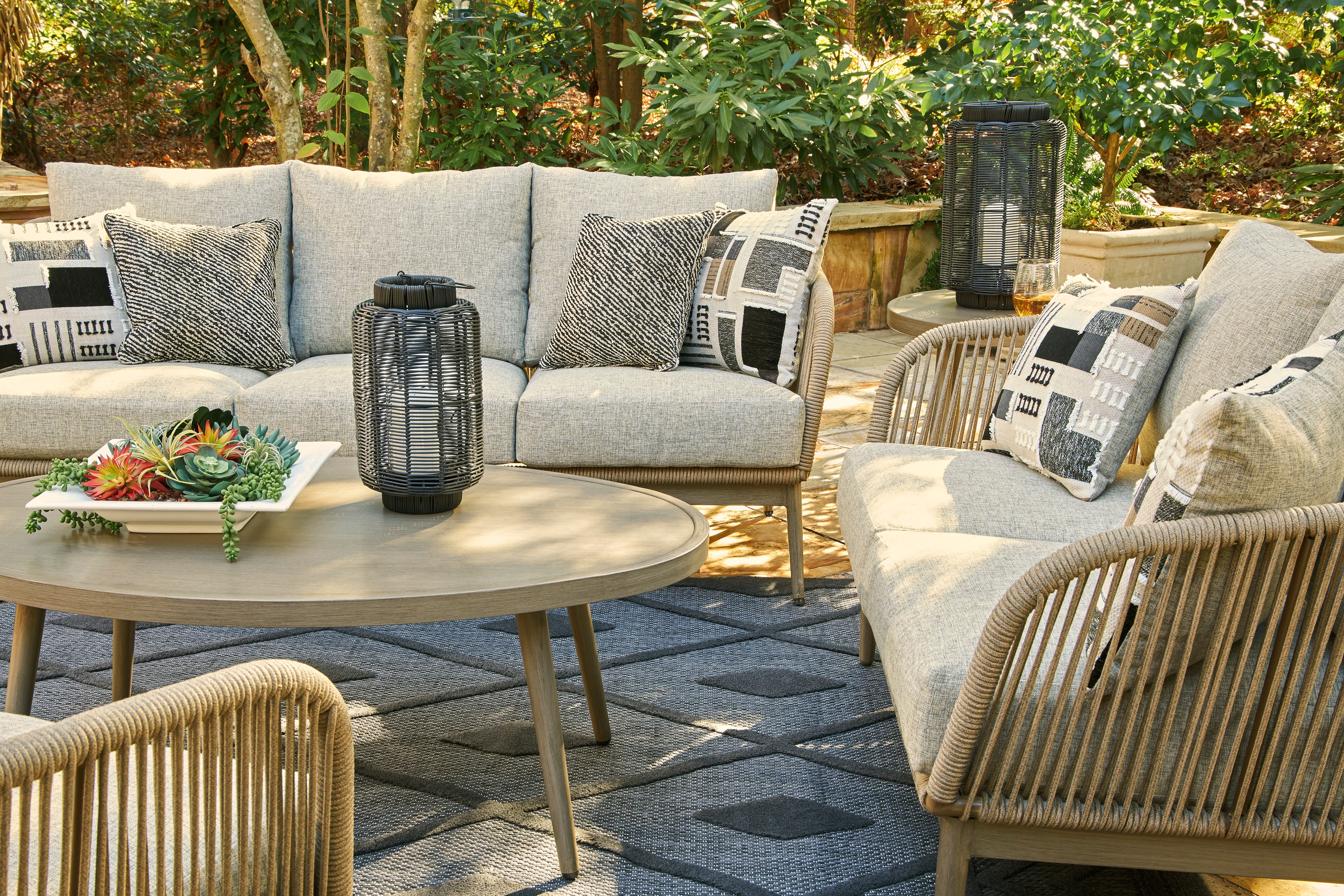 Rope Outdoor Seating Sets Peter Andrews