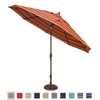 Treasure Garden ®  11-Foot Octagonal High-Performance Auto-Tilt Outdoor Patio Umbrella